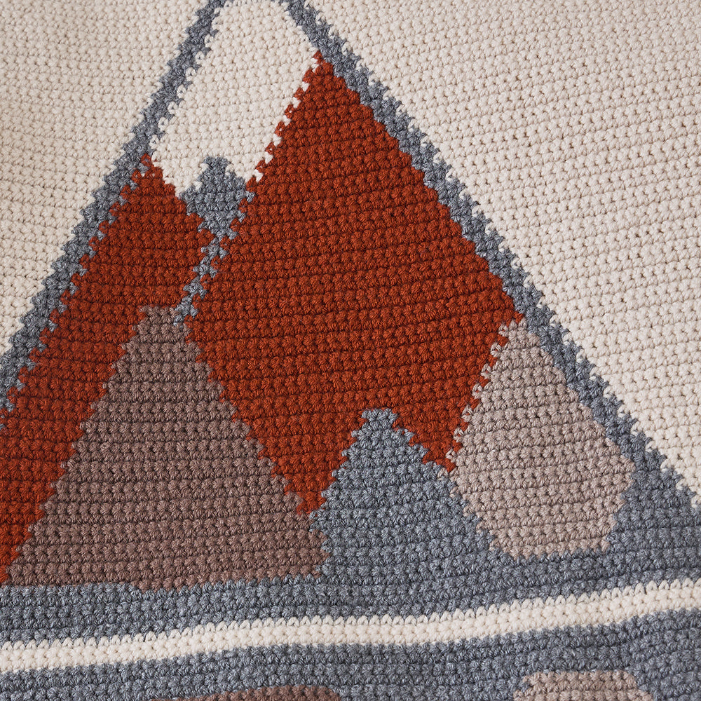 Lake Tahoe Crochet Throw