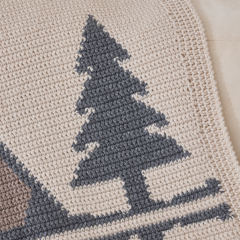 Lake Tahoe Crochet Throw