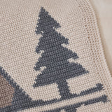 Lake Tahoe Crochet Throw