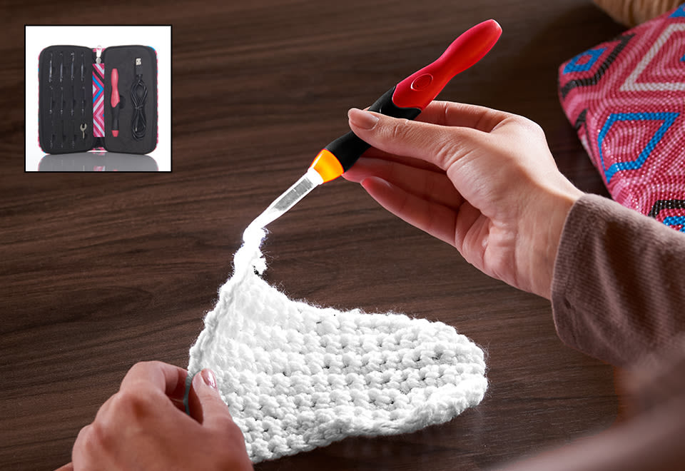 LED Lighted Crochert Hook Kit