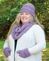 Hat, MIttens & Scarft Ensemble