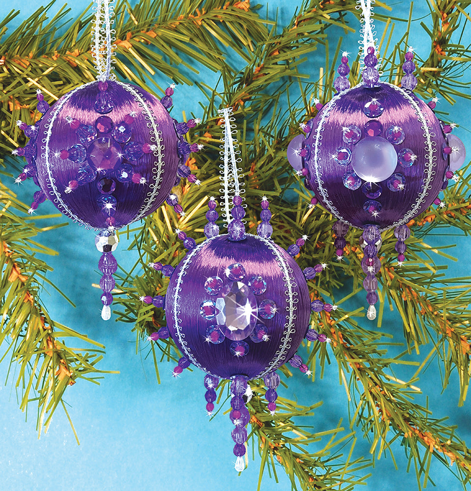 Amethyst Trio Ornaments Kit