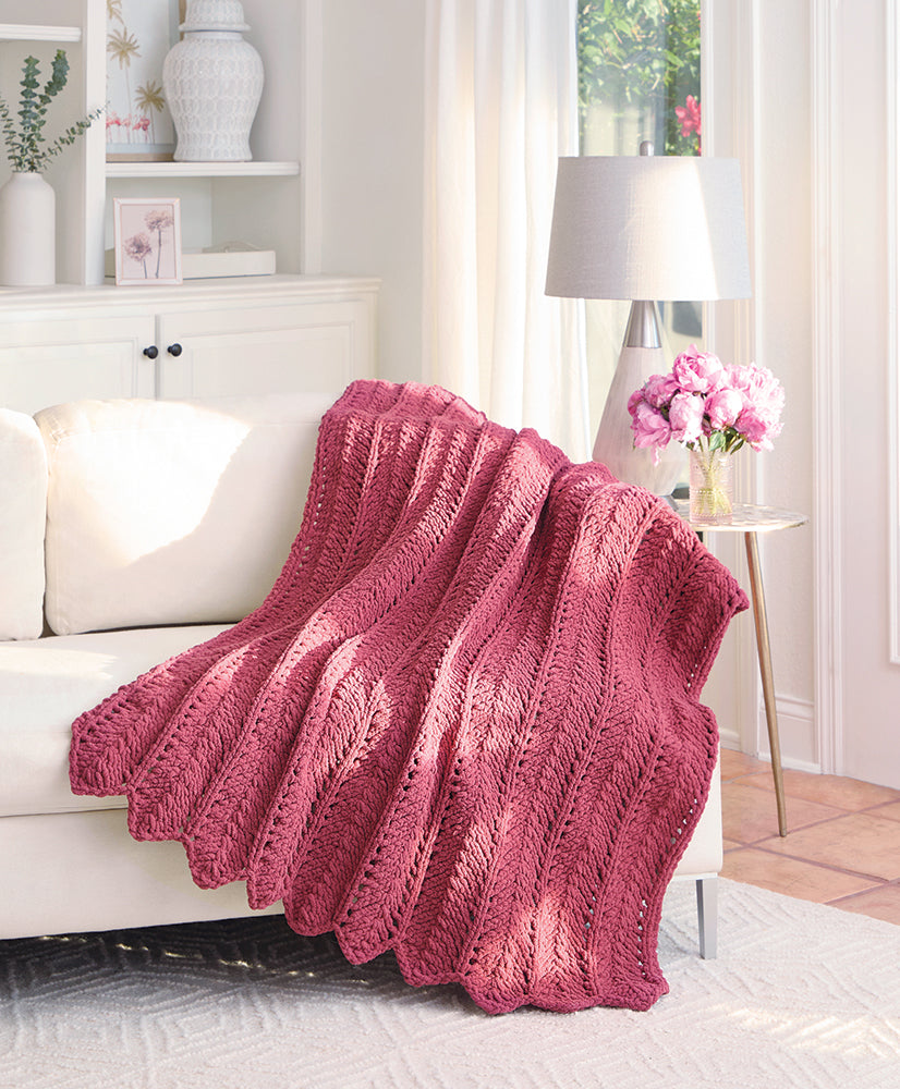 Club afghan tricoté trimestriel