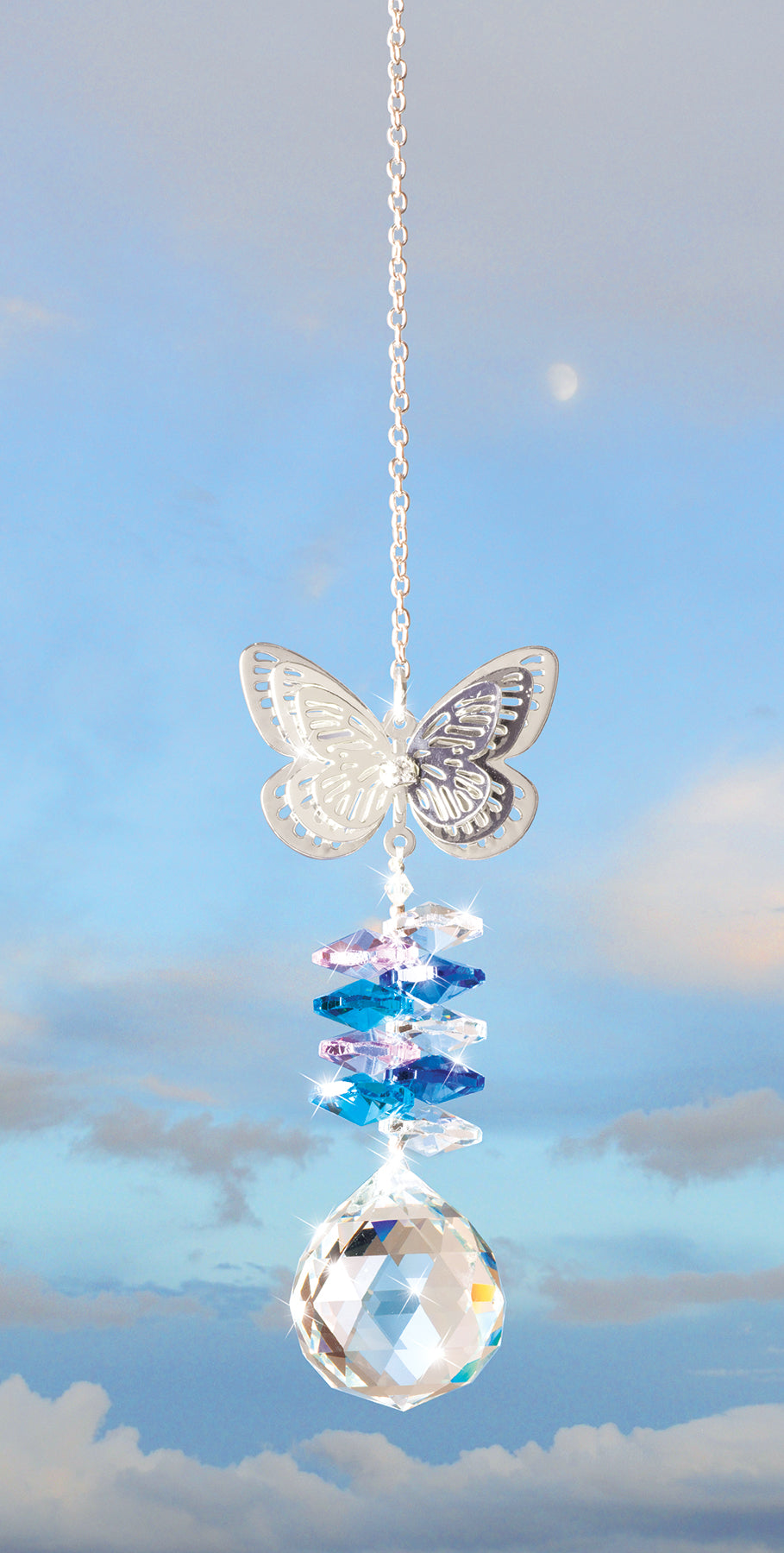 Butterfly Crystal Suncatcher Beaded Kit