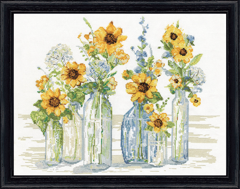 Sunflower Spectacular Counted Cross Stitch Kit