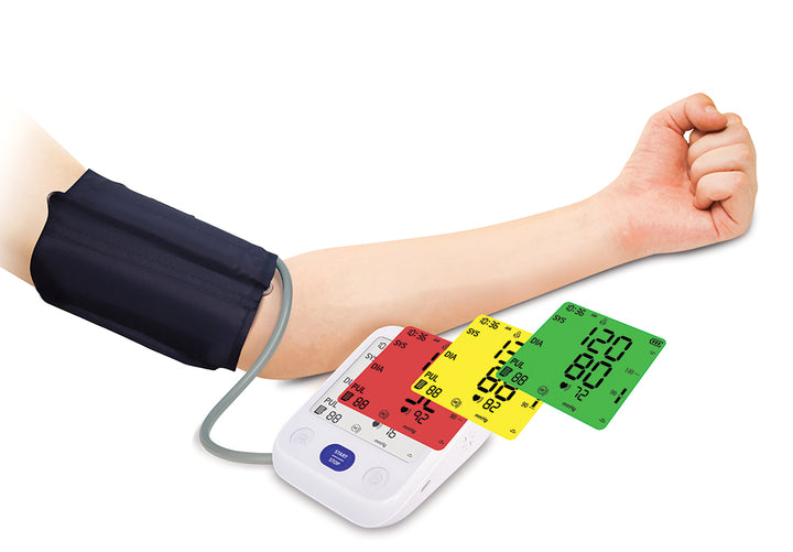 Talking Colour-Code Arm Cuff Blood Pressure Monitor