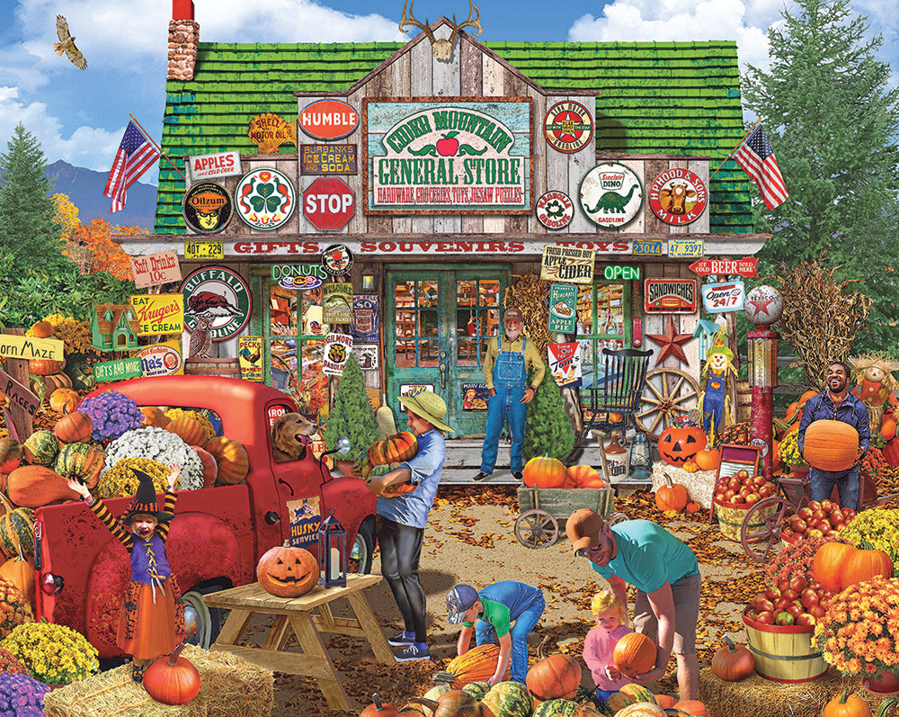 Cider Mountain General Store Jigsaw Puzzle