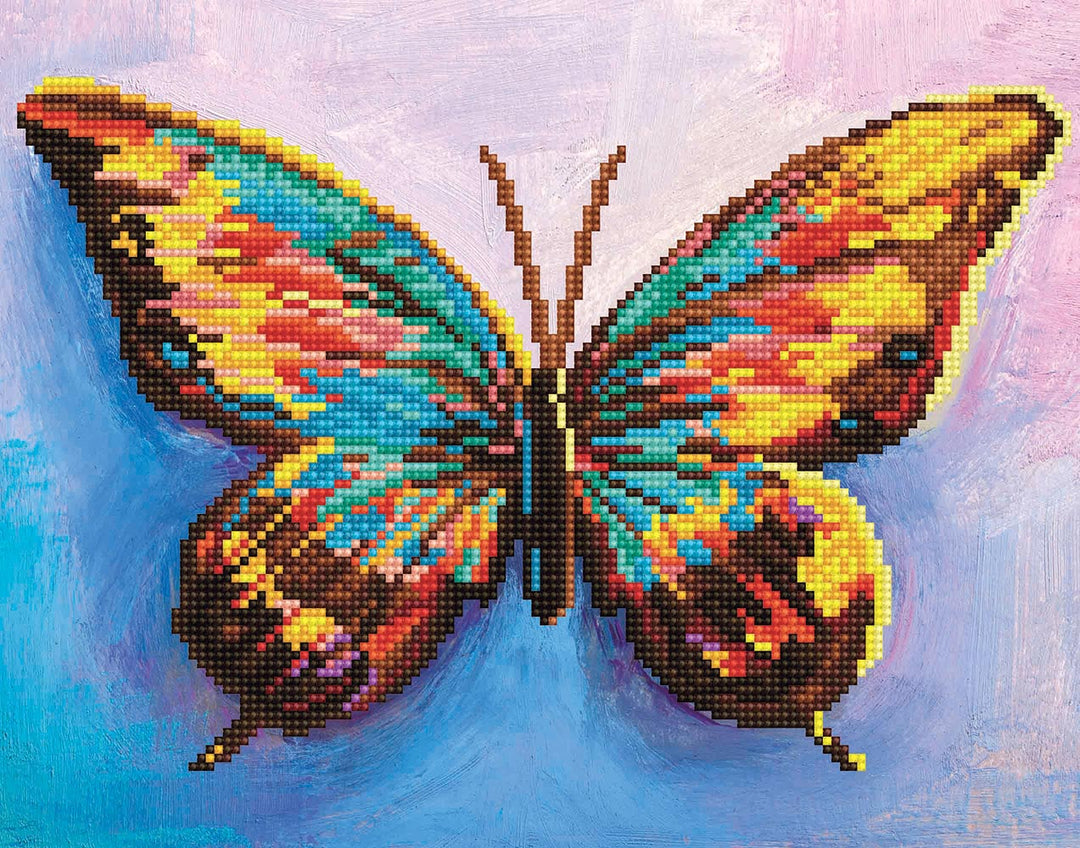 Watercolor Butterfly Diamond Art Kit