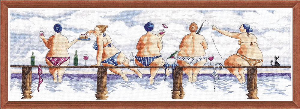 Dockside Counted Cross Stitch Kit