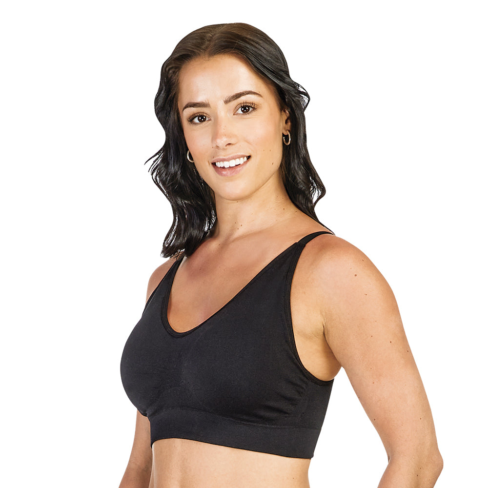 Carole Martin Seamless Padded Slip-On Bra – Mary Maxim Ltd