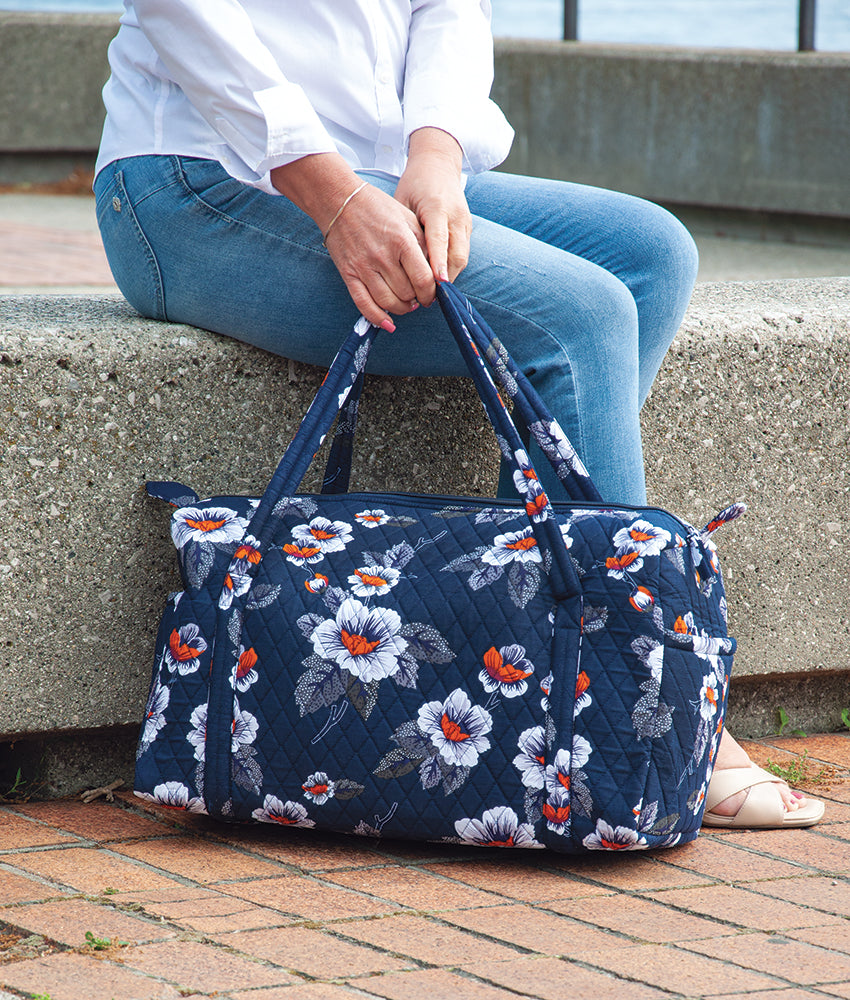 Elegant Blooms Duffle Bag