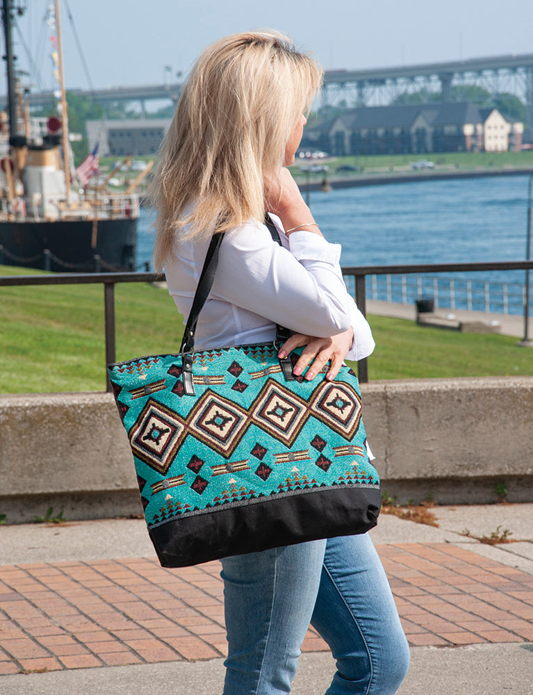 Southwest Jaquard Tote Bag