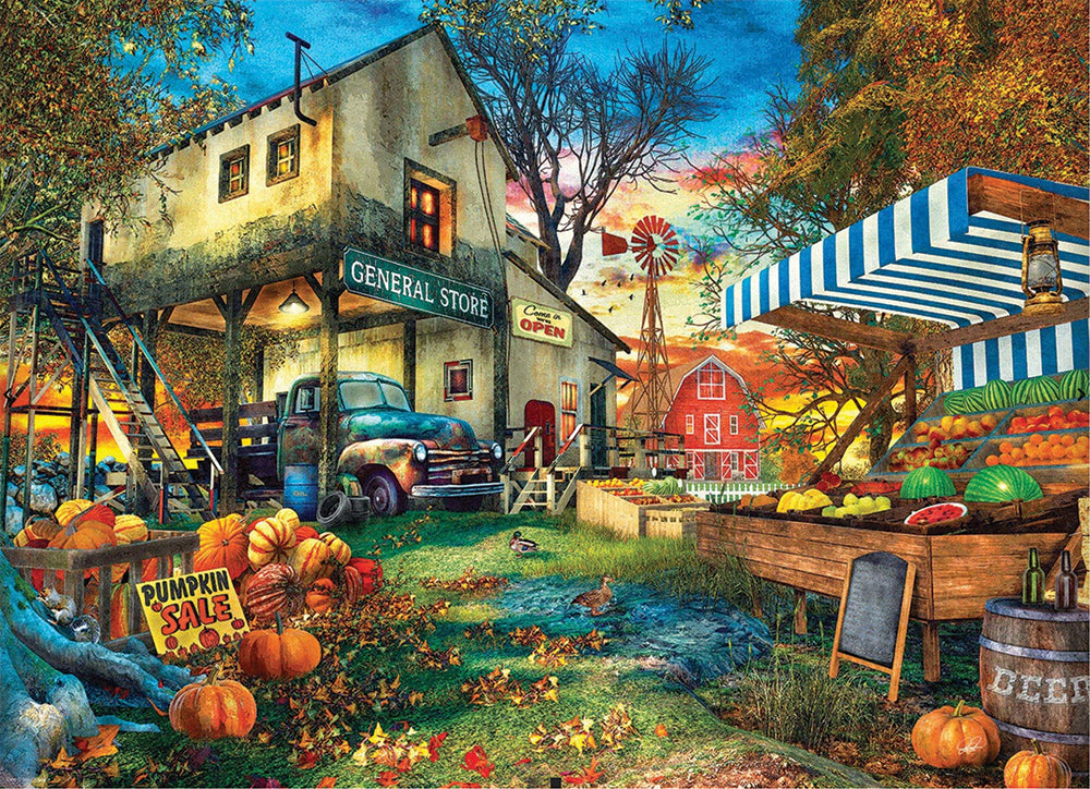 Old Country General Store Jigsaw Puzzle