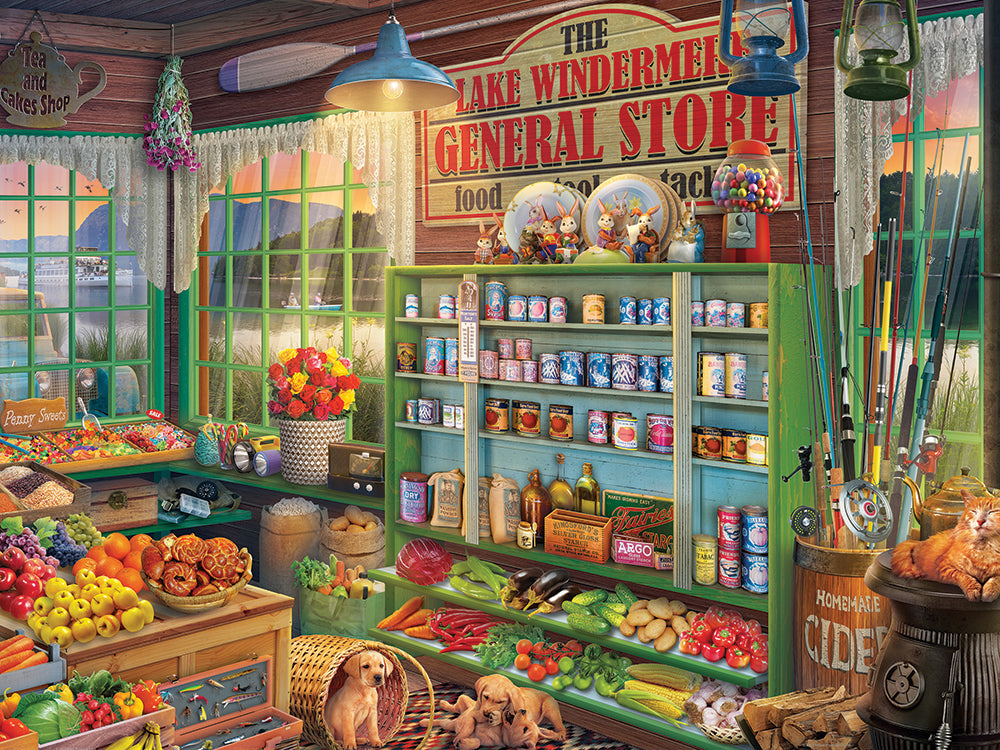 Lake Windermere General Store Jigsaw Puzzle