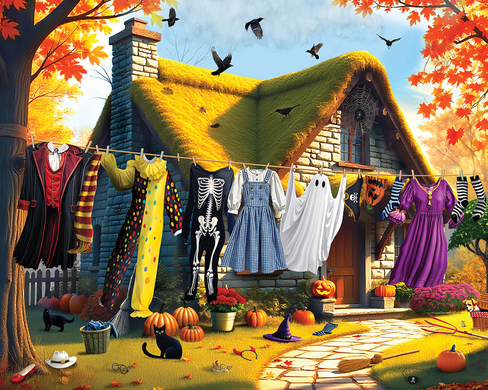 Halloween Laundry Jigsaw Puzzle