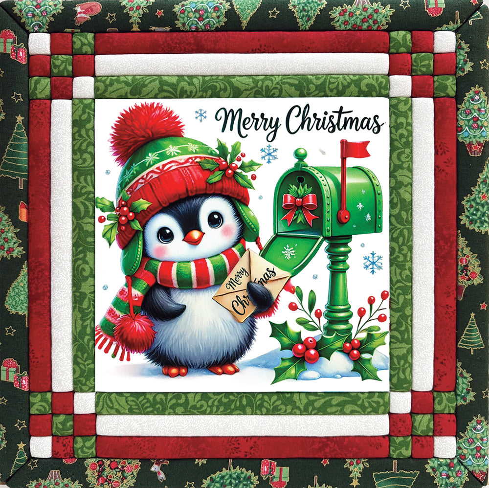 Christmas Penguin Quilt Magic Kit
