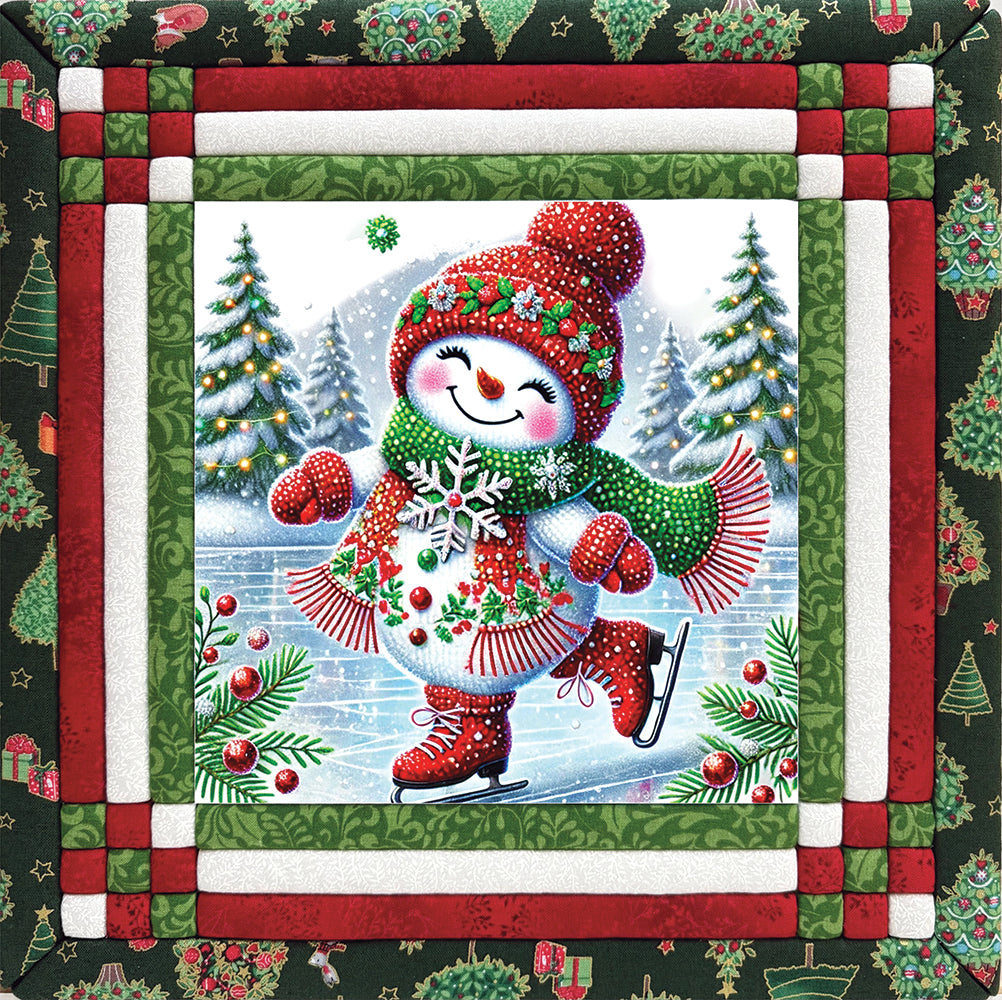 Snowlady Skater Quilt Magic Kit