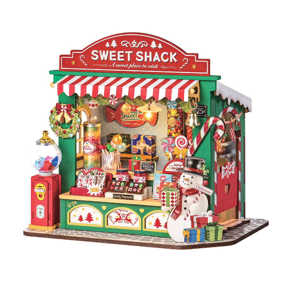 Christmas Candy Stand Wood Model Kit