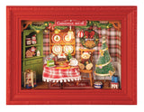 Christmas Eve Party Story Frame Wood Model Kit