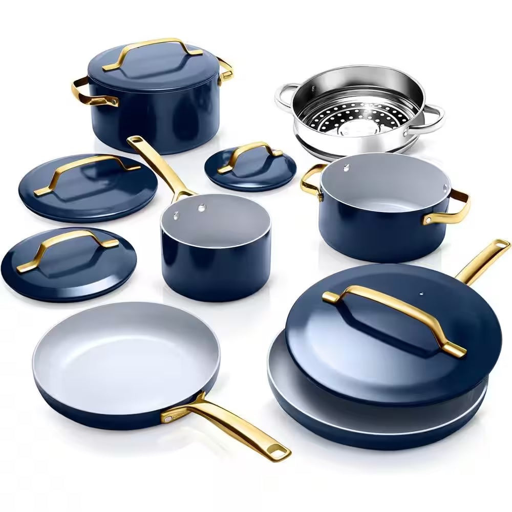 Gothan Steel Modern Blue 11 pc Cookware Set