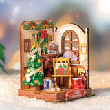 Christmas Fireplace Wood Model Kit