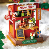 Cocoa Shop Wood Model Kit
