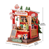 Cocoa Shop Wood Model Kit