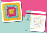 Granny Squares Flower Cards Deck