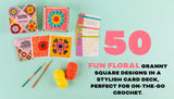 Granny Squares Flower Cards Deck