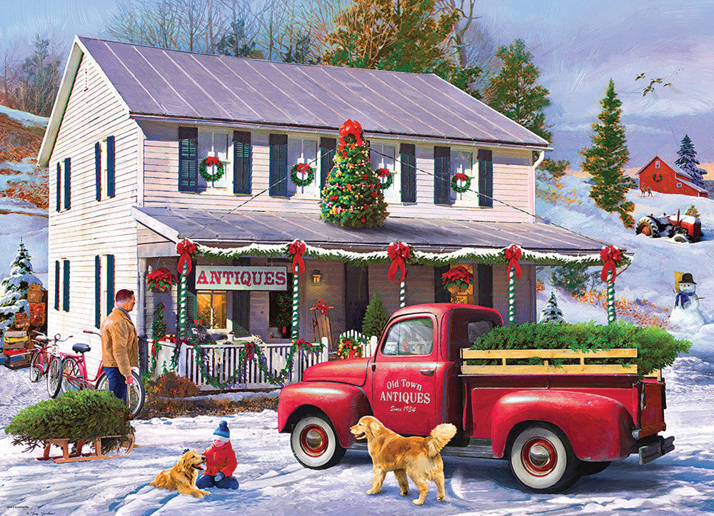 Christmas Antique Store Jigsaw Puzzle