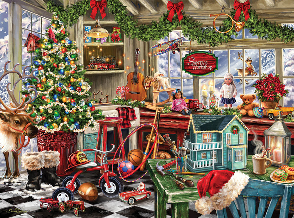 Santa's Workshop Jigsaw Puzzle