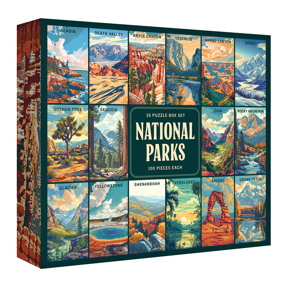 National Parks Jigsaw Puzzles Box Set