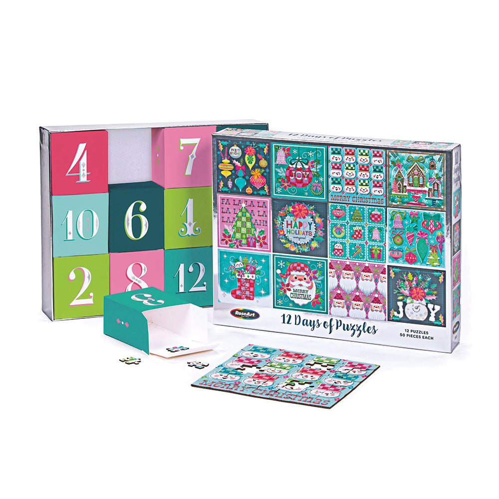 12 Day Advent Calendar Jigsaw Puzzle