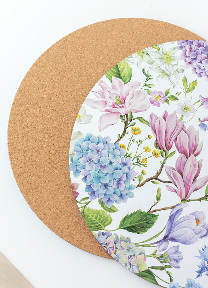 Hampton Garden Cork Placemats