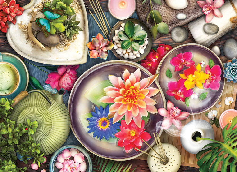 Spa Puzzled Puzzle Zen Spa – Mary Maxim Ltd