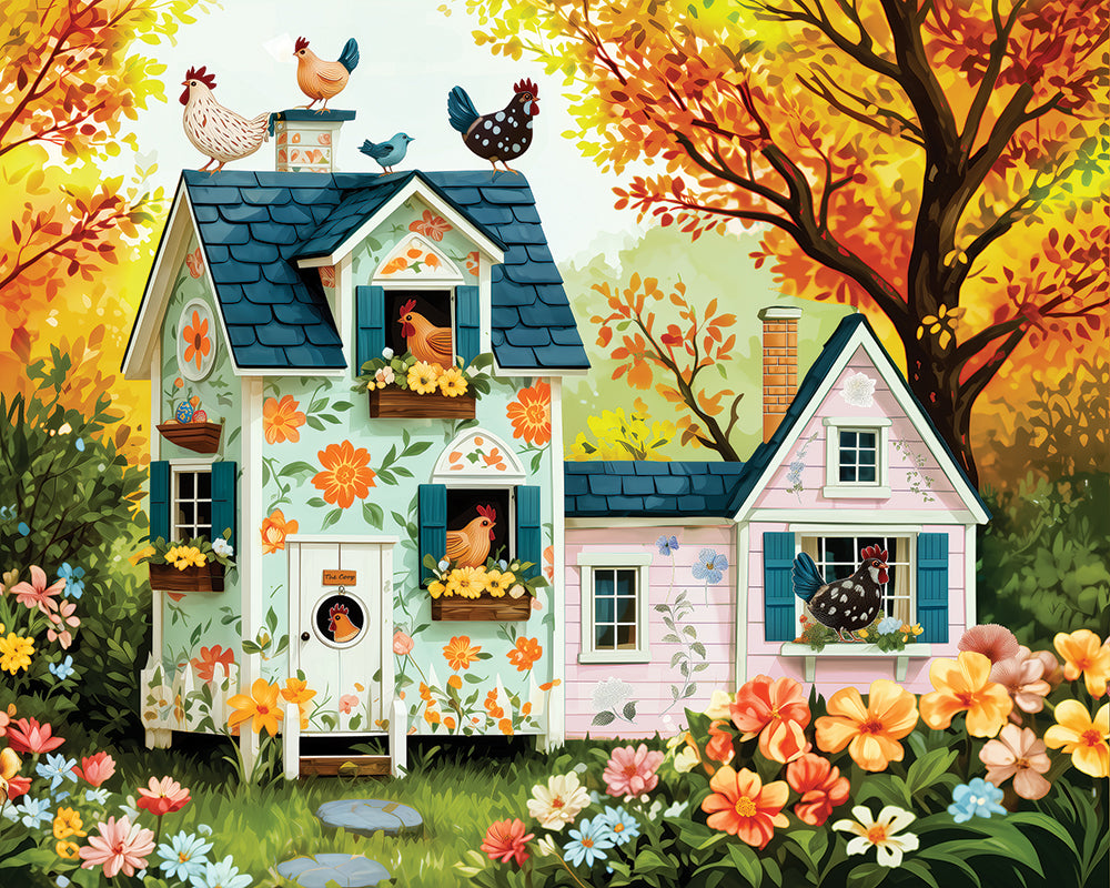 Hen House Hideaway Jigsaw Puzzle
