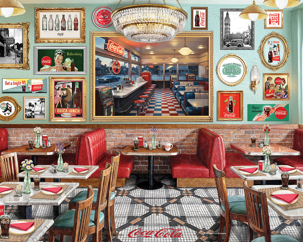Puzzle Coca-Cola Café