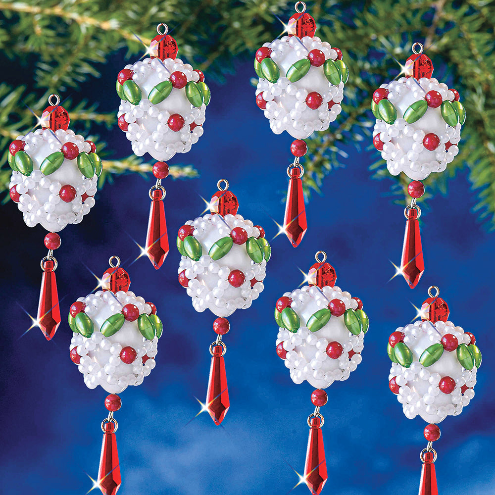 Lace Drop Ornaments Kit