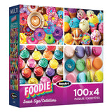 4 in 1 Foodie Jigsaw Puzzle Collection