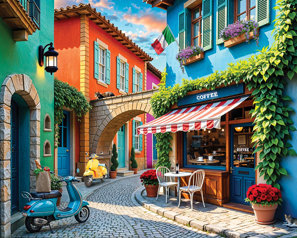 Streets of Italy Jigsaw Puzzle