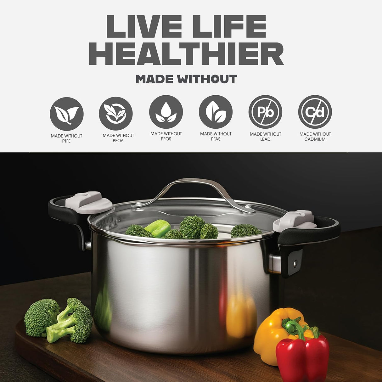 Gothanm Steel 5 Qt. Pasta Pot