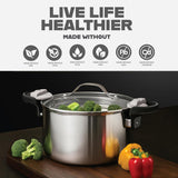 Gothanm Steel 5 Qt. Pasta Pot