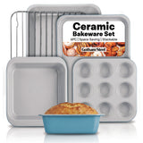 Gotham Steel Bakeware Stackable 6 pc Set