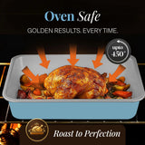 Gotham Steel Bakeware Stackable 6 pc Set