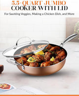 Gotham Steel 5.5 Qt. Jumbo Cooker
