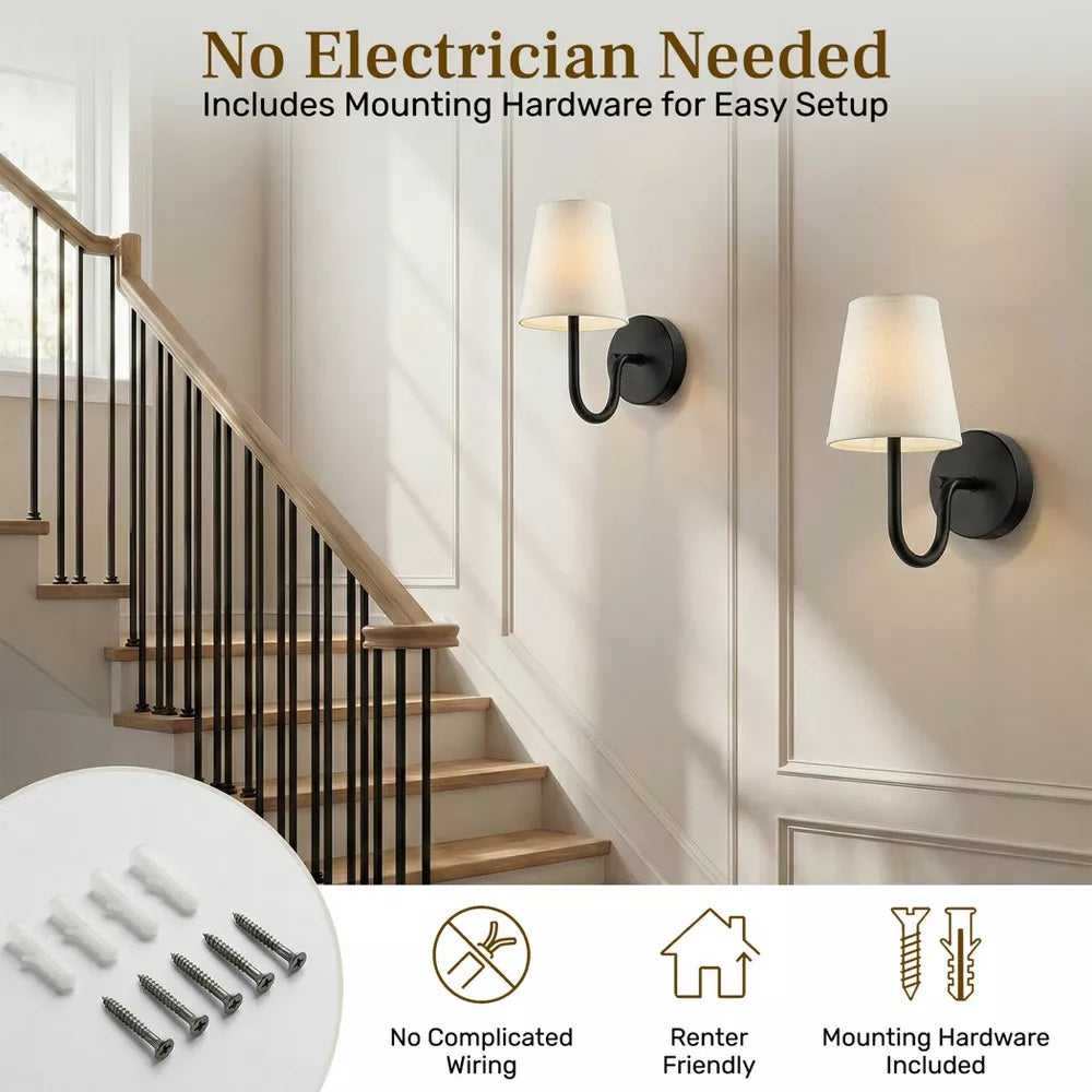 Bell+Howell Rechargeable Wall Sconces
