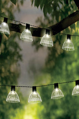 Solar Lampshade String Lights