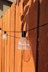 Solar Lampshade String Lights