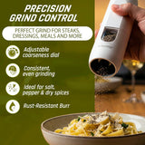 RoboMill Gravity Stainless Steel Salt & Pepper Grinder Set