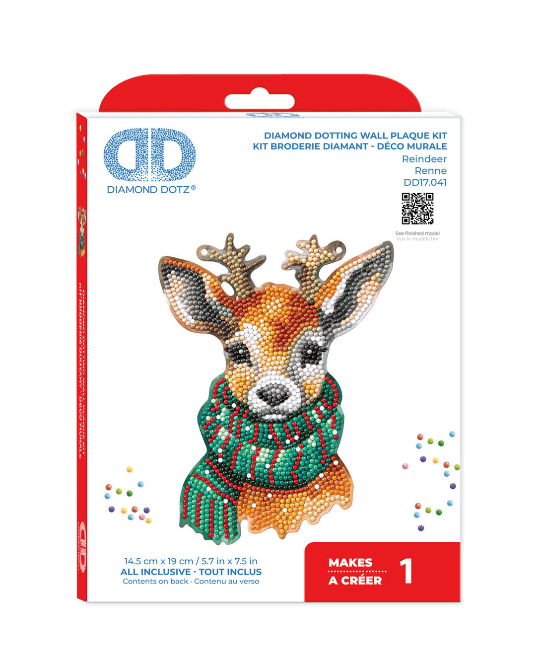 Reindeer Diamond Dotz Wall Hanging Kit